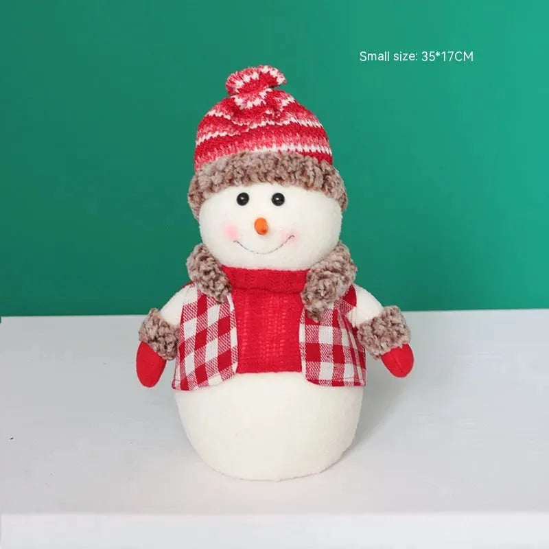 Christmas Red Fabric Retractable Long Legs - Bellarte Enchanté Christmas Red Fabric Retractable Long Legs